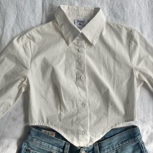 White Button Down Long Sleeve